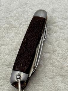 Monarch Vintage 4 Blade Camp or Scout Knife Made In Japan (#99)
