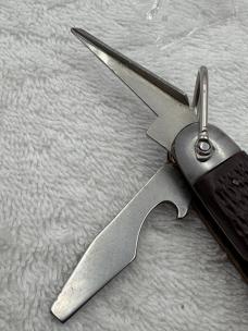 Monarch Vintage 4 Blade Camp or Scout Knife Made In Japan (#99)