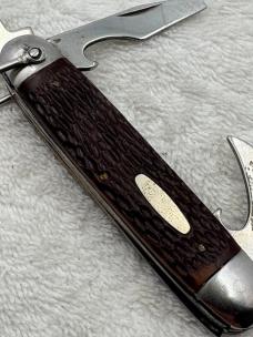 Monarch Vintage 4 Blade Camp or Scout Knife Made In Japan (#99)