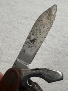Imperial Vintage 5 Blade Camp / Scout Knife Made In Prov RI USA (#101)