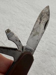 Imperial Vintage 5 Blade Camp / Scout Knife Made In Prov RI USA (#101)