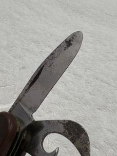 Imperial Vintage 5 Blade Camp / Scout Knife Made In Prov RI USA (#101)