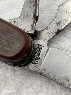 Imperial Vintage 5 Blade Camp / Scout Knife Made In Prov RI USA (#101)