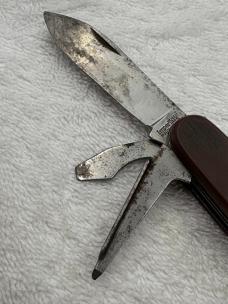 Imperial Vintage 5 Blade Camp / Scout Knife Made In Prov RI USA (#101)