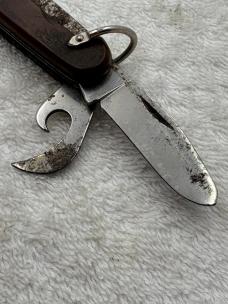 Imperial Vintage 5 Blade Camp / Scout Knife Made In Prov RI USA (#101)