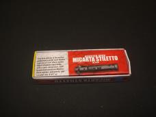 Black Micarta Stiletto Assisted Open Knife new in box