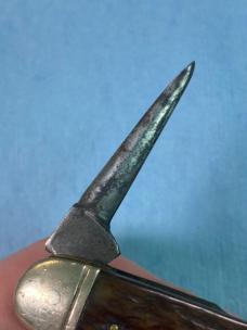 Vintage 3-Blade Pocket Knife – Likely Utica Cutlery Co. – Utica, New York
