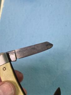 Vintage Ranger Stockman Pocket Knife – 3 Blade – 4” Closed – Made in Providence, USA