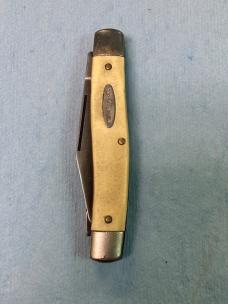 Vintage Ranger Stockman Pocket Knife – 3 Blade – 4” Closed – Made in Providence, USA