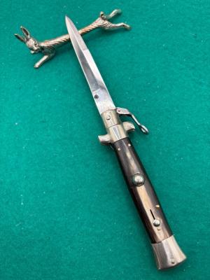 8” M. Italy Fulcrum Release Stiletto