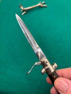 8” M. Italy Fulcrum Release Stiletto