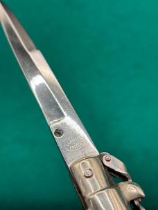 8” M. Italy Fulcrum Release Stiletto