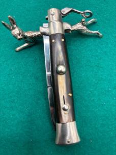 8” M. Italy Fulcrum Release Stiletto