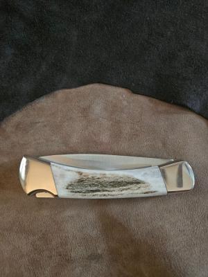 Buck 110 Elk Antler