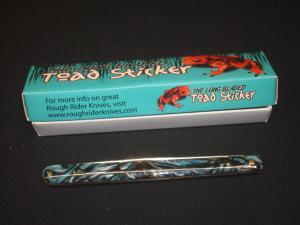 Rough Rider Toad Sticker New in Box