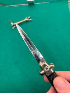 French Swivel Safety Stiletto
