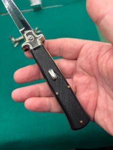 French Swivel Safety Stiletto
