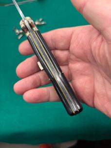 French Swivel Safety Stiletto