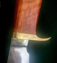 Mike Wilson 110 Woodcraft Style Custom Knife