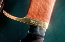 Mike Wilson 110 Woodcraft Style Custom Knife