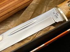 Rare CASE XX/USA Transition 2nd Cut Stag Thick Matched Handles 9” Overall Extremely Rare in Box,MINT