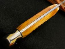 Rare CASE XX/USA Transition 2nd Cut Stag Thick Matched Handles 9” Overall Extremely Rare in Box,MINT