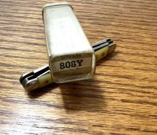 VINTAGE '57-'73 SCHRADE WALDEN NY USA 808Y POCKET KNIFE & VIEW TUBE BOX
