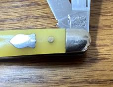 VINTAGE '57-'73 SCHRADE WALDEN NY USA 808Y POCKET KNIFE & VIEW TUBE BOX