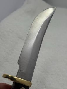 Schrade Old Timer 165 Woodsman Fixed Blade Sheath Knife Made In USA (#16)
