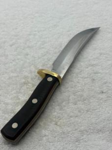 Schrade Old Timer 165 Woodsman Fixed Blade Sheath Knife Made In USA (#16)
