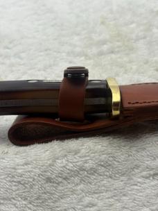 Schrade Old Timer 165 Woodsman Fixed Blade Sheath Knife Made In USA (#16)