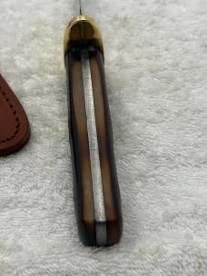 Schrade Old Timer 165 Woodsman Fixed Blade Sheath Knife Made In USA (#16)