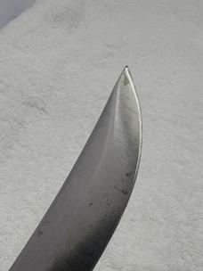 Schrade Old Timer 165 Woodsman Fixed Blade Sheath Knife Made In USA (#16)
