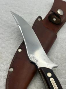 Schrade Old Timer 15OT Deer Slayer Fixed Blade Sheath Knife Made In USA (#15)