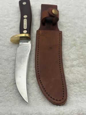 Schrade Old Timer 160OT Mountain Lion Fixed Blade Made In USA (#14)