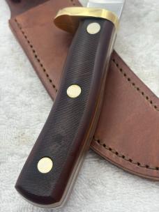 Schrade Old Timer 160OT Mountain Lion Fixed Blade Made In USA (#14)