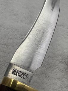 Schrade Old Timer 160OT Mountain Lion Fixed Blade Made In USA (#14)
