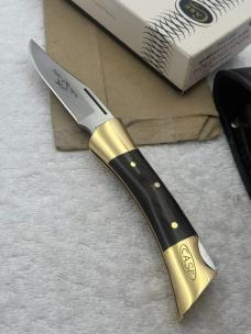 Case XX 1977 Shark Tooth P197-SSP Sportsmen's Lock Back Folding Knife NIB Made In USA