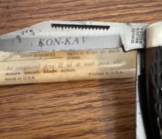 VINTAGE SCHRADE WALDEN NY USA 880 POCKET KNIFE & VIEW TUBE BOX 