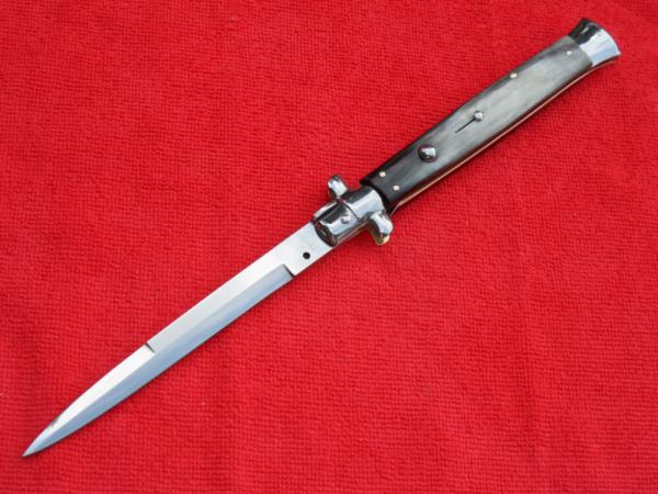 New G.Beltrame 13" Italian Stiletto Brazilian-Horn Handles- SS Bayonet grind Blade III New G.Beltrame 13" Italian Stiletto Brazilian-Horn Handles- SS Bayonet grind Blade III