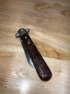 Presto Geo Schrade Wormgroove Handles Fixed Bolsters