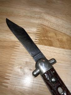 Presto Geo Schrade Wormgroove Handles Fixed Bolsters