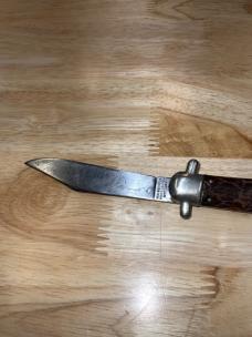 Presto Geo Schrade Wormgroove Handles Fixed Bolsters