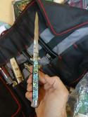 Abalone Stiletto 11" Kriss Blade