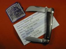 Titusville Cutlery Chinese Quince Burl Wood Rooster Comb Farmer Knife Rare 1 of 10 COA USA Made 2025