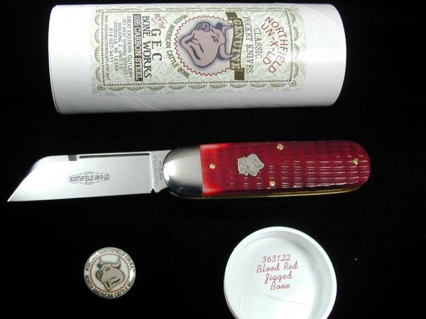 Great Eastern Cutlery GEC Blood Red Jigged Bone Toenail Clipper Knife 1 of 504 Made in USA 363122 Great Eastern Cutlery GEC Blood Red Jigged Bone Toenail Clipper Knife 1 of 504 Made in USA 363122