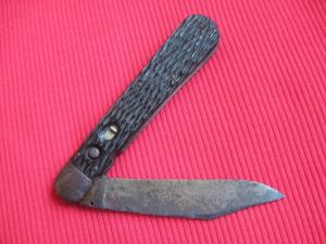 SCHRADE CUT CO Hunters Pride WALDEN NY USA Switchblade Knife