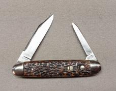 Early 3 3/4" Norvell-Shapleigh Schrade Cut Co Sabre Blade '06, '07 Patent 