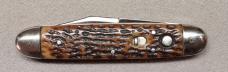 Early 3 3/4" Norvell-Shapleigh Schrade Cut Co Sabre Blade '06, '07 Patent 