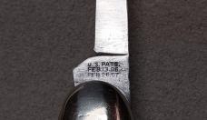 Early 3 3/4" Norvell-Shapleigh Schrade Cut Co Sabre Blade '06, '07 Patent 